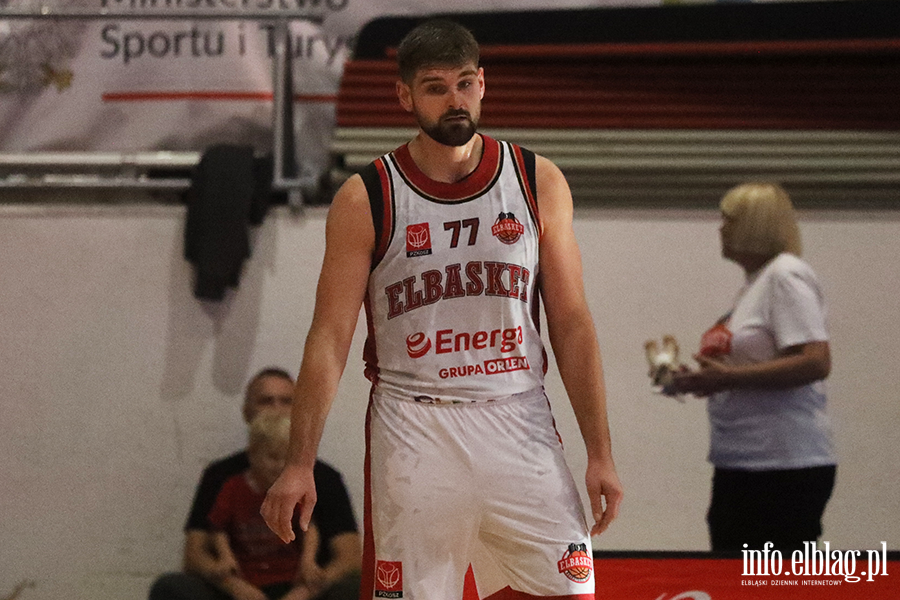 Energa Basketball Elblg vs TKM Wocawek, fot. 14