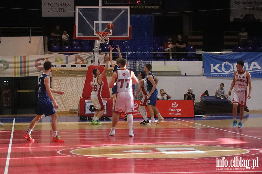 Energa Basketball Elblg vs TKM Wocawek, fot. 20