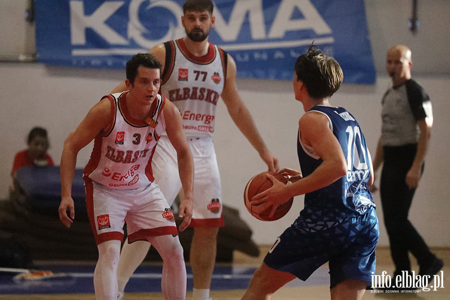 Energa Basketball Elblg vs TKM Wocawek, fot. 23