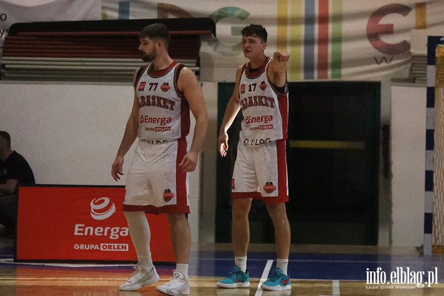 Energa Basketball Elblg vs TKM Wocawek, fot. 26