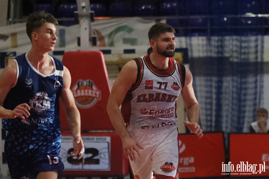 Energa Basketball Elblg vs TKM Wocawek, fot. 34