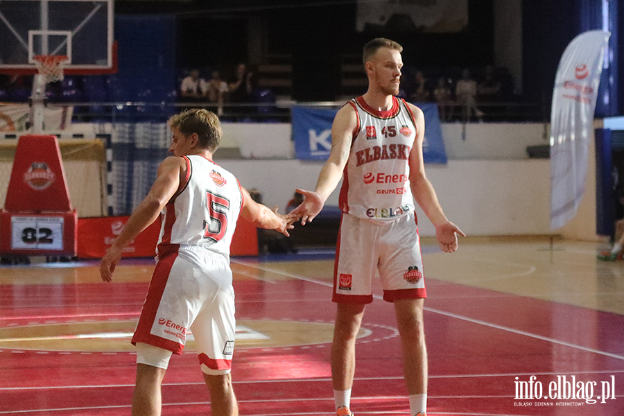 Energa Basketball Elblg vs TKM Wocawek, fot. 39
