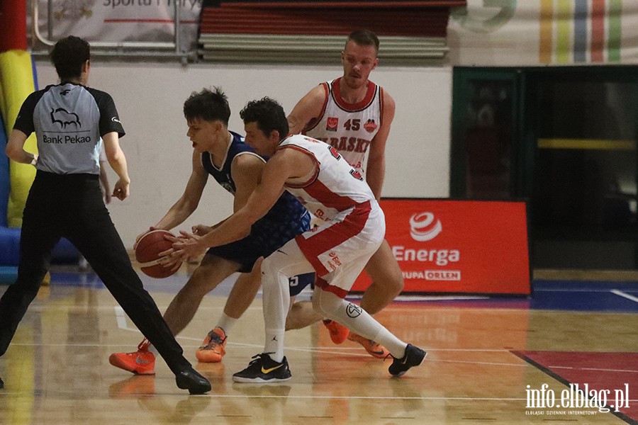 Energa Basketball Elblg vs TKM Wocawek, fot. 54
