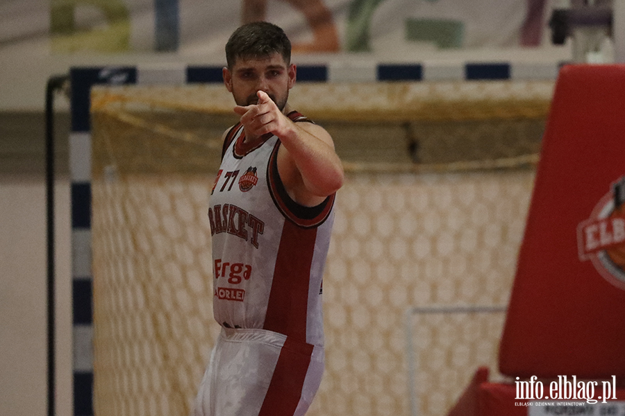 Energa Basketball Elblg vs TKM Wocawek, fot. 69