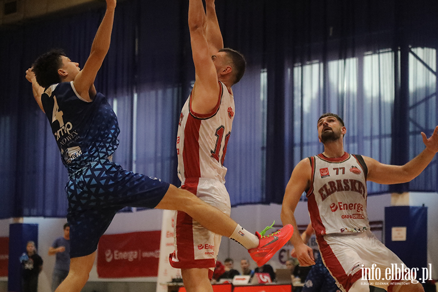 Energa Basketball Elblg vs TKM Wocawek, fot. 80