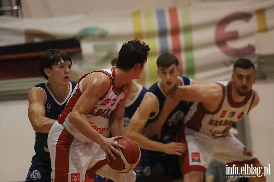 Energa Basketball Elblg vs TKM Wocawek, fot. 90