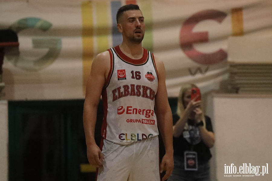 Energa Basketball Elblg vs TKM Wocawek, fot. 95