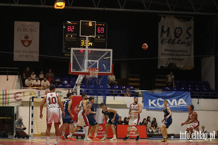 Energa Basketball Elblg vs TKM Wocawek, fot. 104