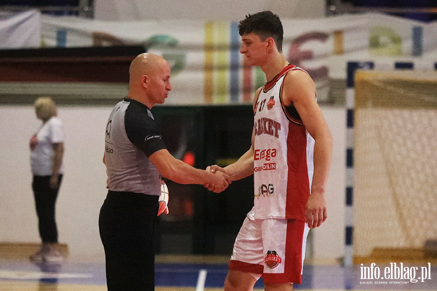 Energa Basketball Elblg vs TKM Wocawek, fot. 1