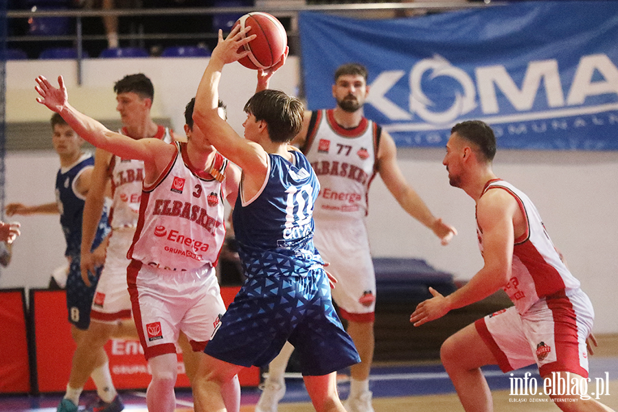 Energa Basketball Elblg vs TKM Wocawek, fot. 4