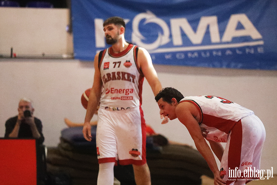 Energa Basketball Elblg vs TKM Wocawek, fot. 10
