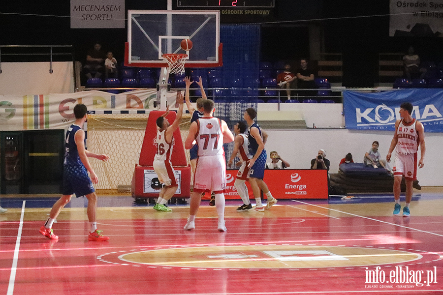 Energa Basketball Elblg vs TKM Wocawek, fot. 18