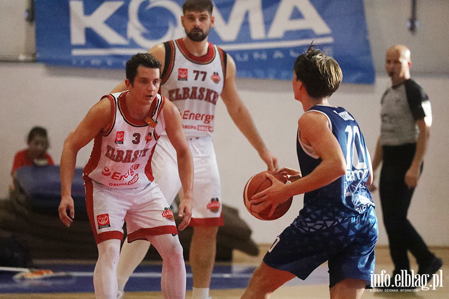 Energa Basketball Elblg vs TKM Wocawek, fot. 21