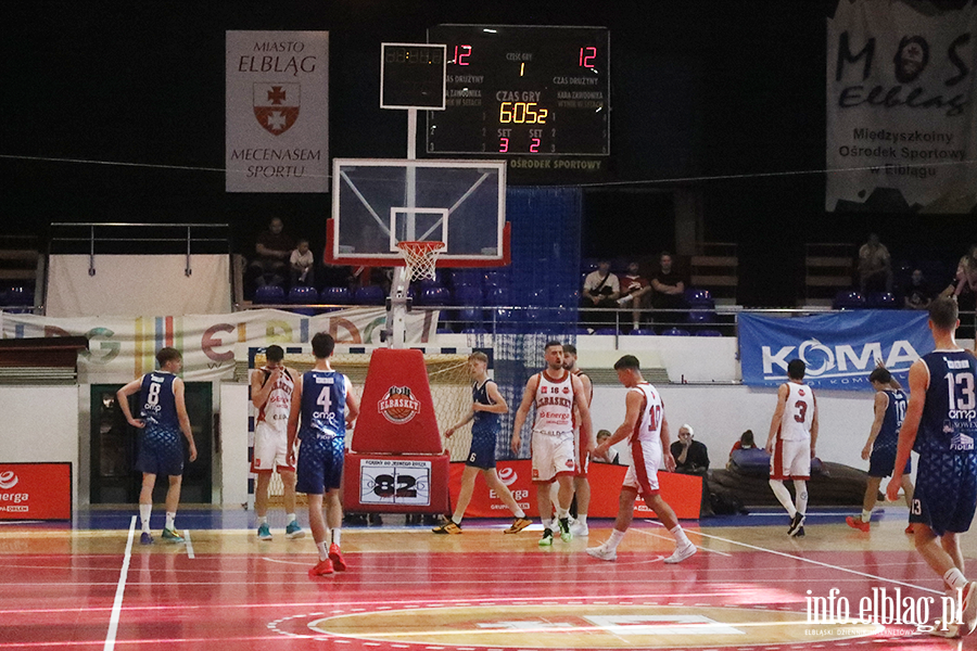 Energa Basketball Elblg vs TKM Wocawek, fot. 23