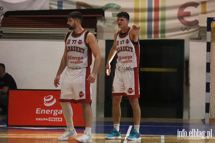Energa Basketball Elblg vs TKM Wocawek, fot. 24