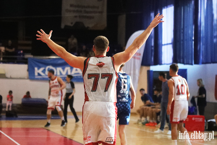 Energa Basketball Elblg vs TKM Wocawek, fot. 32