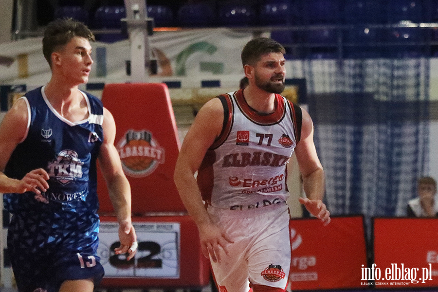 Energa Basketball Elblg vs TKM Wocawek, fot. 33