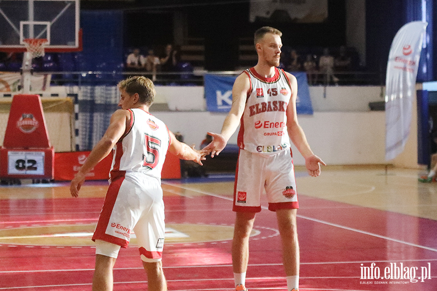 Energa Basketball Elblg vs TKM Wocawek, fot. 38