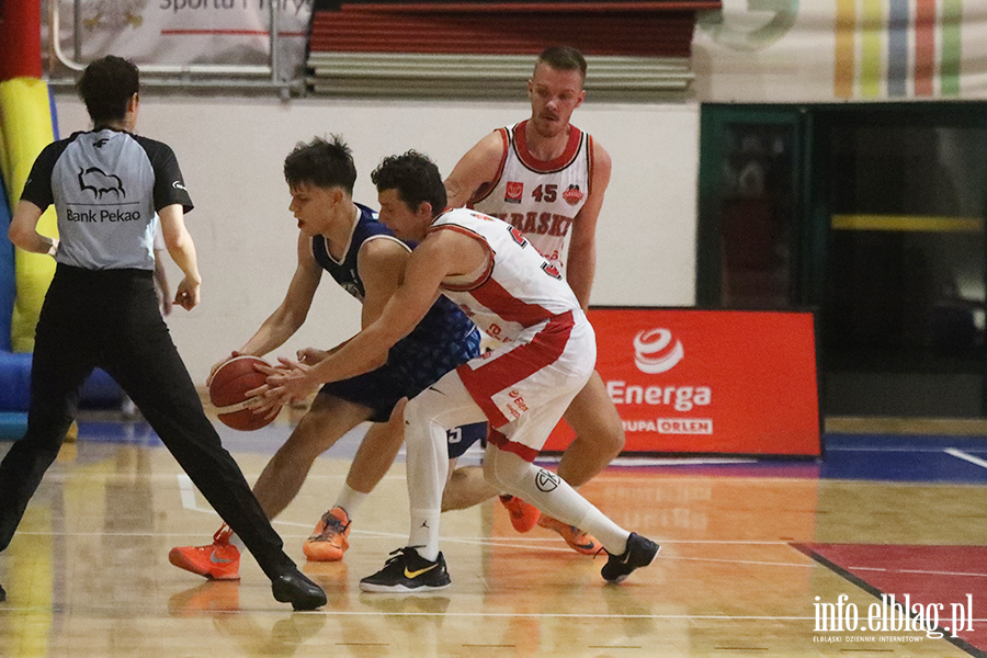 Energa Basketball Elblg vs TKM Wocawek