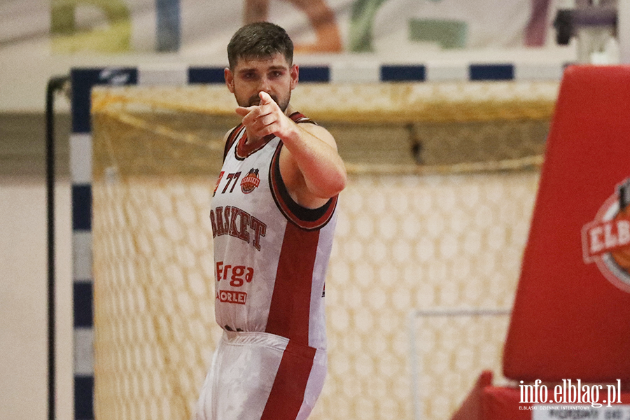 Energa Basketball Elblg vs TKM Wocawek, fot. 68