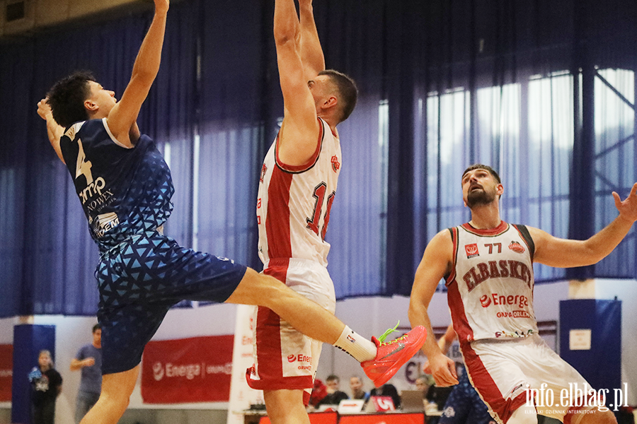 Energa Basketball Elblg vs TKM Wocawek, fot. 79