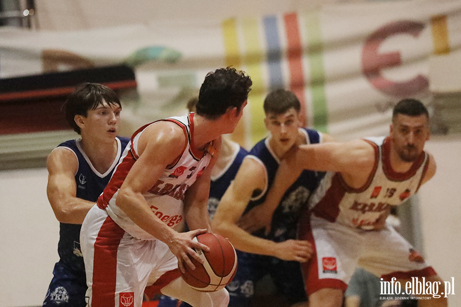 Energa Basketball Elblg vs TKM Wocawek, fot. 89