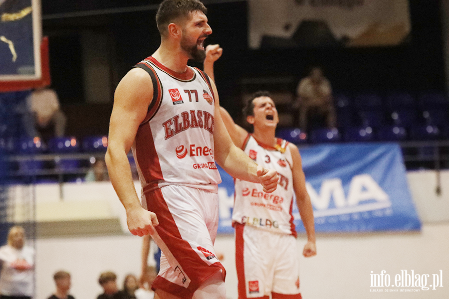 Energa Basketball Elblg vs TKM Wocawek, fot. 91