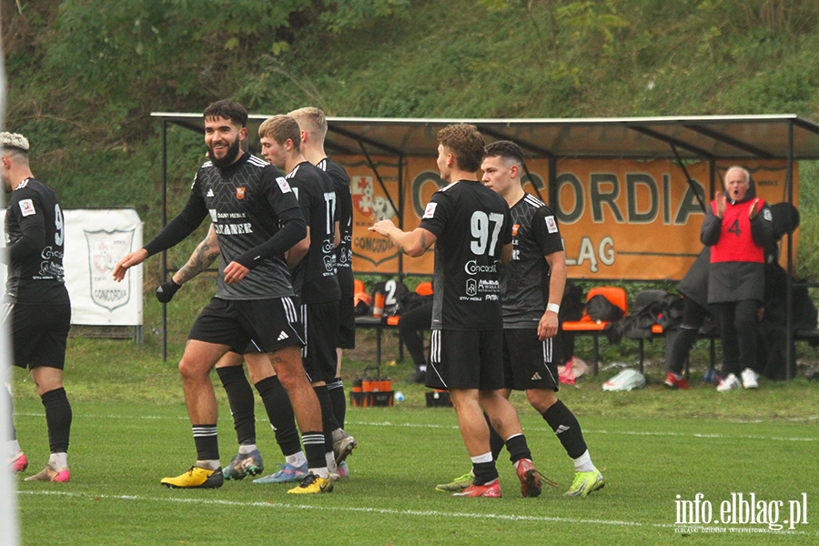 Concordia Elblg vs Mrgowia Mrgowo, fot. 55