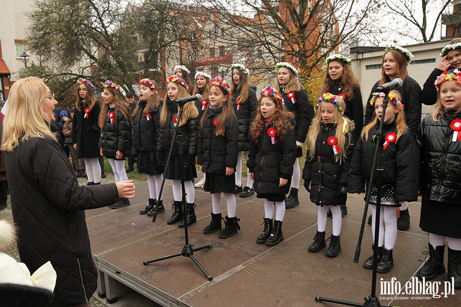 Polonez na ulicach Elblga z okazji Narodowego wita Niepodlegoci, fot. 24