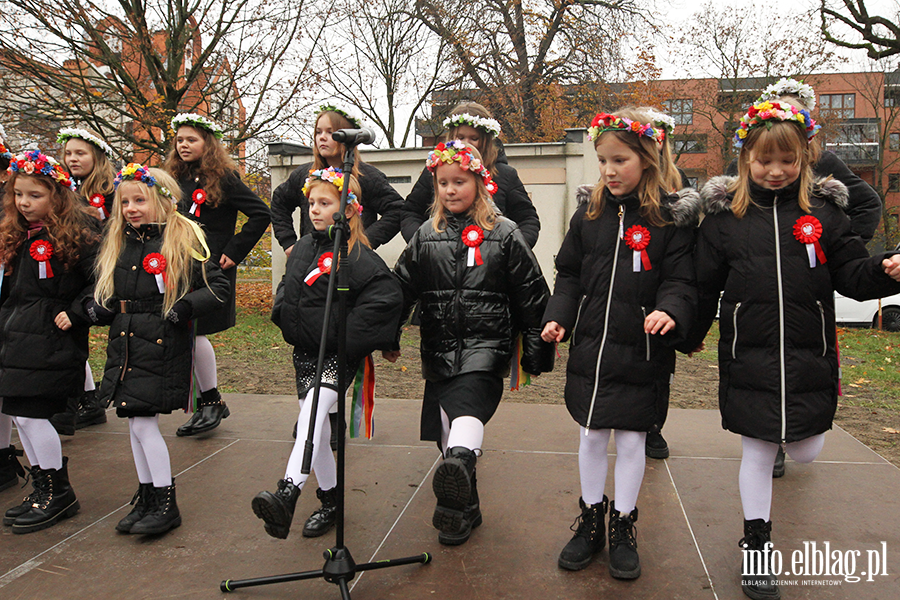 Polonez na ulicach Elblga z okazji Narodowego wita Niepodlegoci, fot. 28