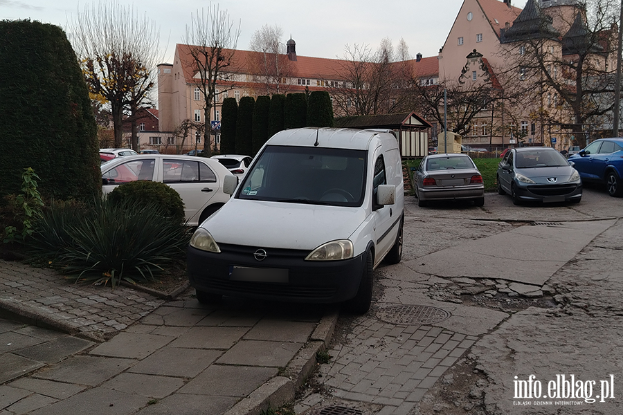 Mistrzowie Parkowania w Elblgu (cz 431), fot. 9