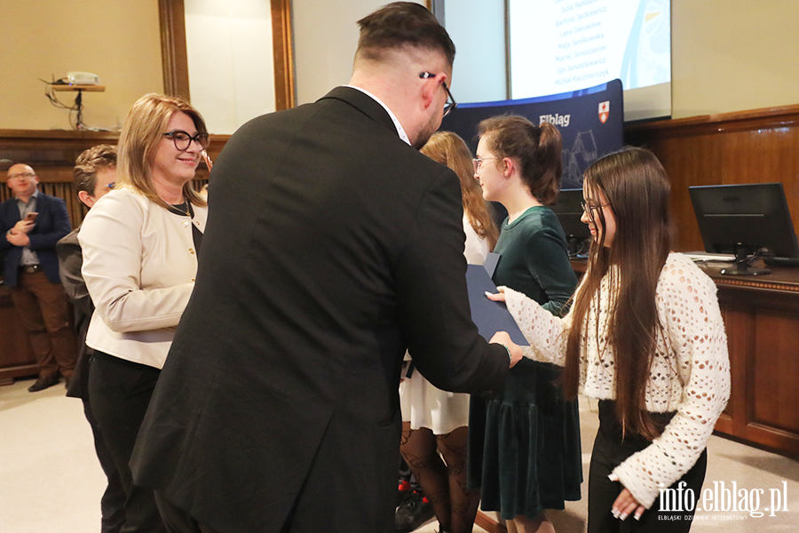 Modzi elblanie docenieni za wyniki w nauce , fot. 89