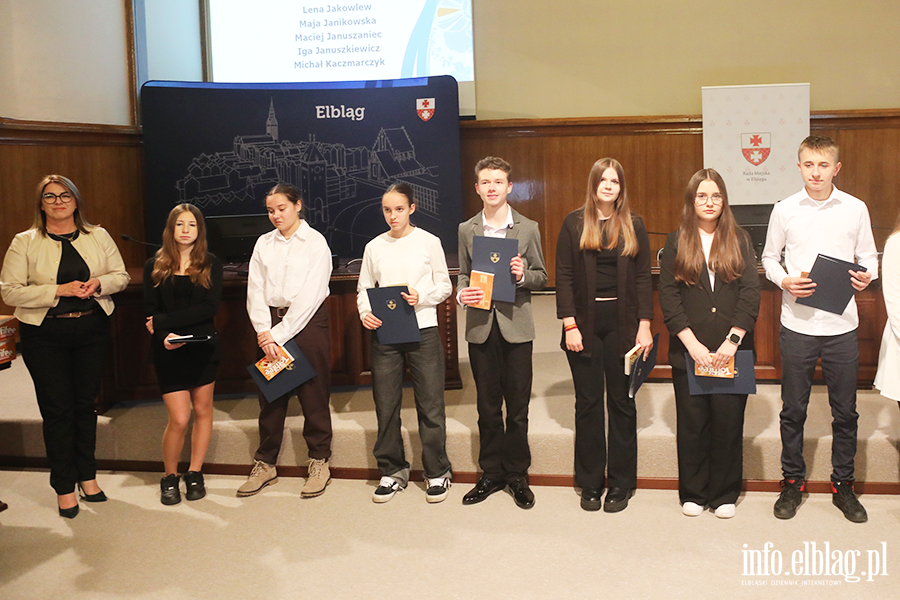 Modzi elblanie docenieni za wyniki w nauce , fot. 90