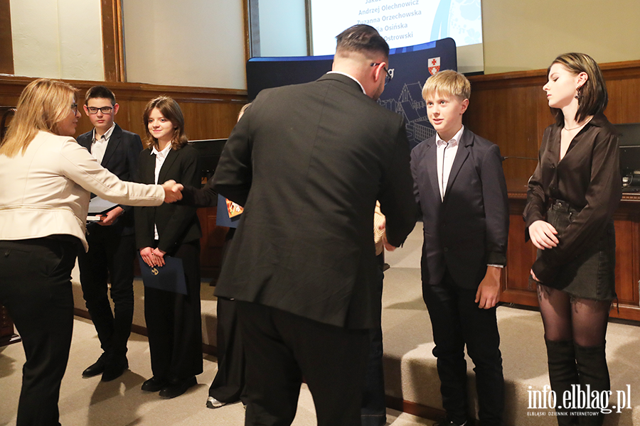 Modzi elblanie docenieni za wyniki w nauce , fot. 99