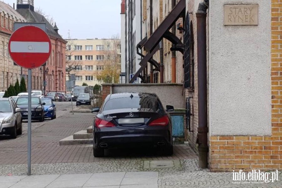 Mistrzowie Parkowania w Elbl�gu (cz�� 438), fot. 8