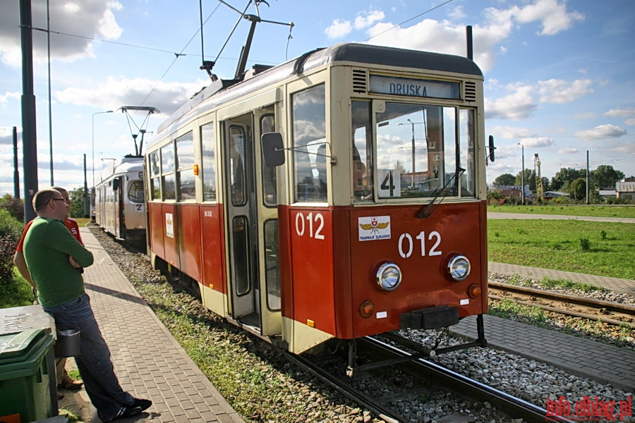 Okazjonalne kursy tramwajem retro Konstal 5N na trasie linii nr 4, fot. 1