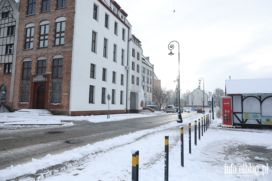 Elblg w niegu - Stare Miasto, fot. 18