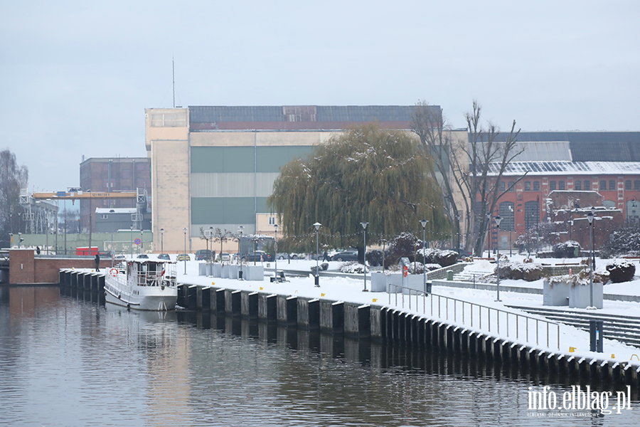 Elblg w niegu - Stare Miasto, fot. 28