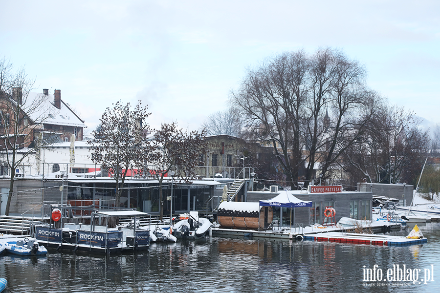 Elblg w niegu - Stare Miasto, fot. 29