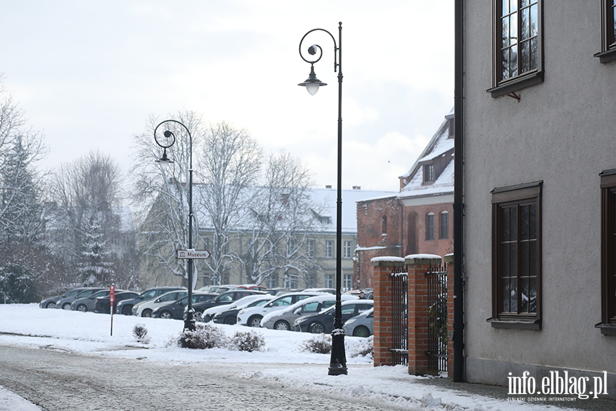 Elblg w niegu - Stare Miasto, fot. 32
