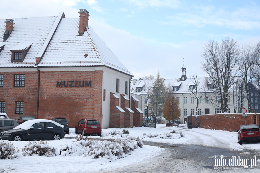 Elblg w niegu - Stare Miasto, fot. 33