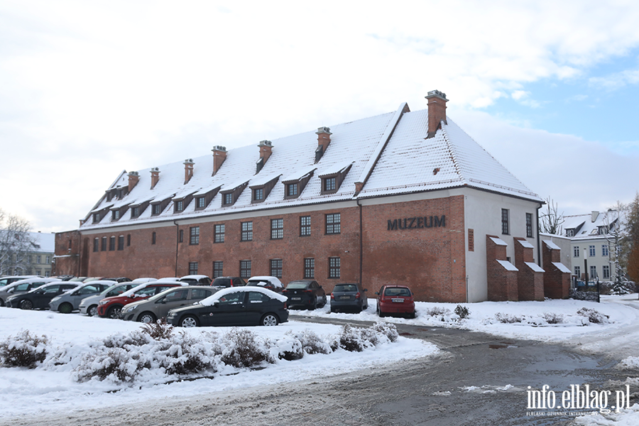 Elblg w niegu - Stare Miasto, fot. 34