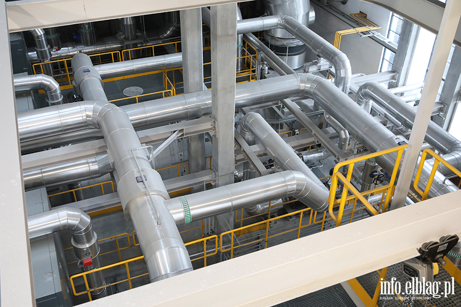 Wizyta w elektrociep�owni, fot. 24