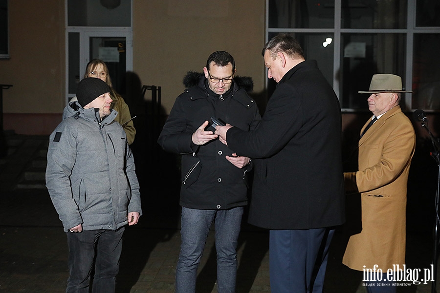 Elbl��anie uczcili pami�� ofiar Grudnia '70, fot. 24