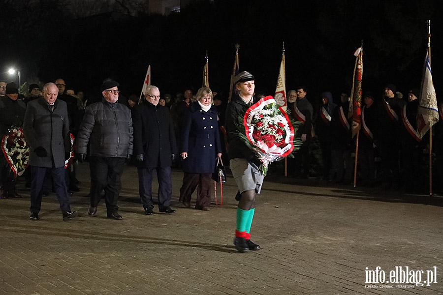 Elbl��anie uczcili pami�� ofiar Grudnia '70, fot. 29