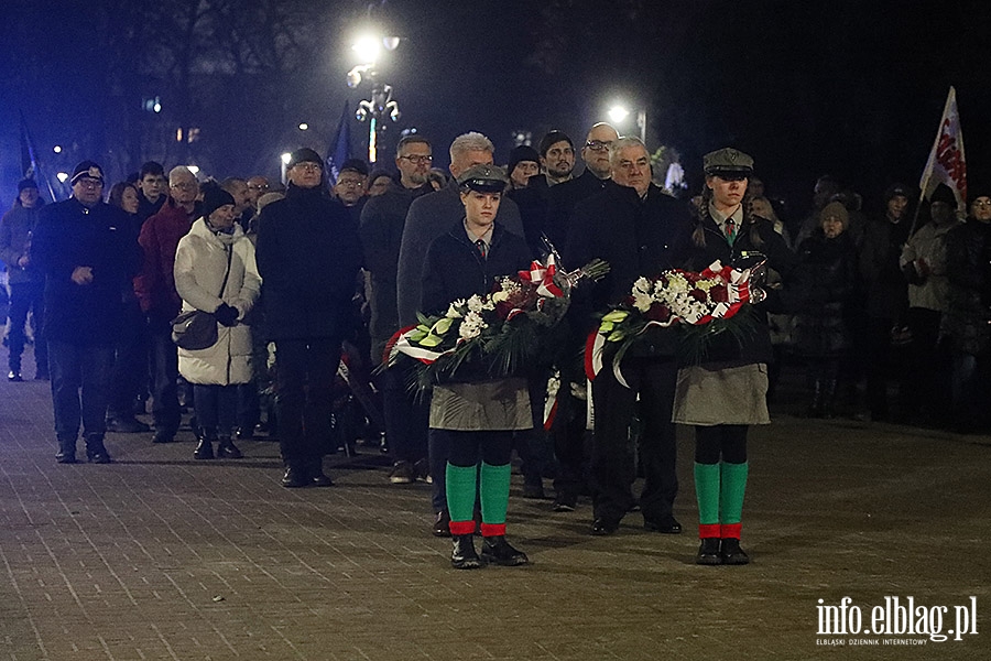 Elbl��anie uczcili pami�� ofiar Grudnia '70, fot. 32