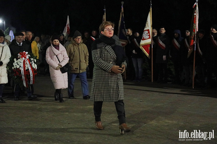 Elbl��anie uczcili pami�� ofiar Grudnia '70, fot. 36