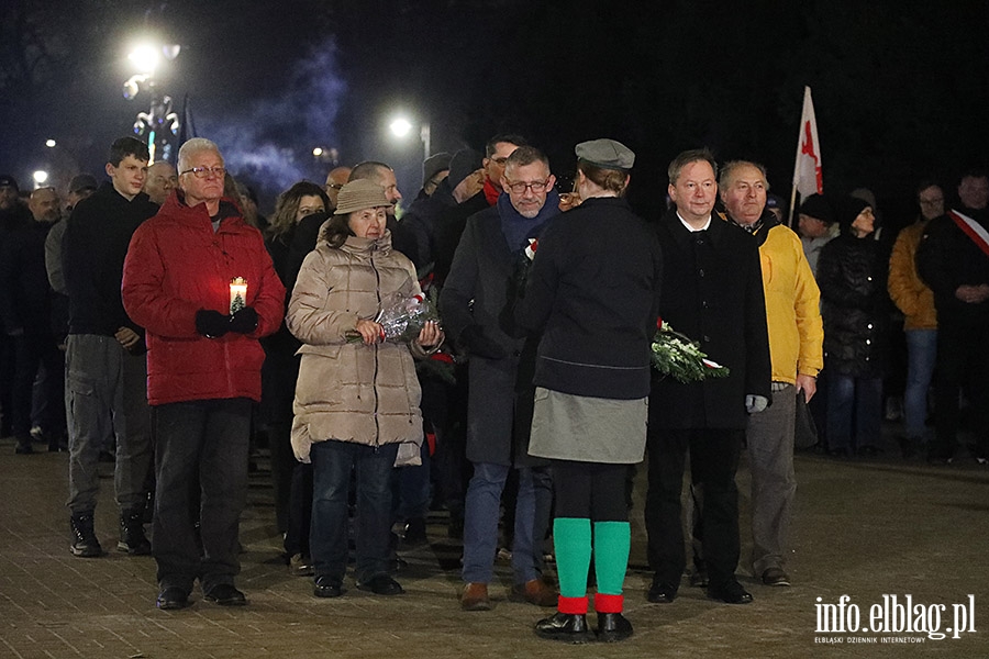 Elbl��anie uczcili pami�� ofiar Grudnia '70, fot. 38