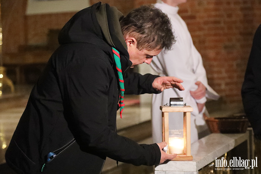 Betlejemskie �wiat�o Pokoju dotar�o do Elbl�ga, fot. 19