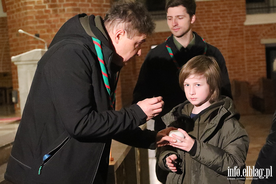 Betlejemskie �wiat�o Pokoju dotar�o do Elbl�ga, fot. 23